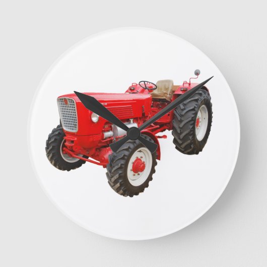 Alter Traktor Güldner G 75 AS Ronde Klok (Voorkant)