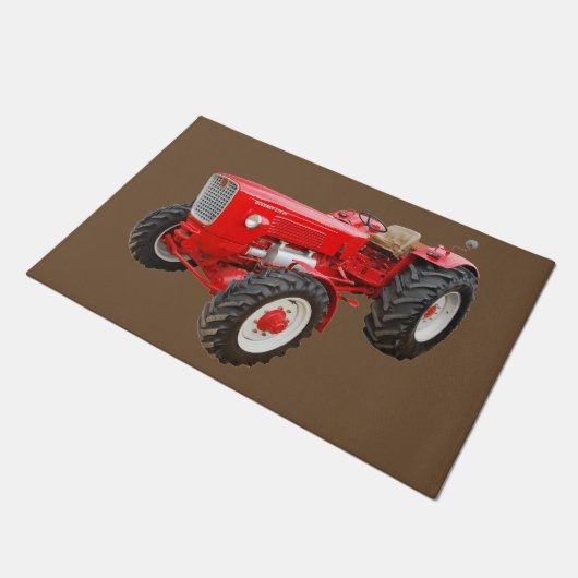 Alter Trecker Güldner Deurmat (Schuin)