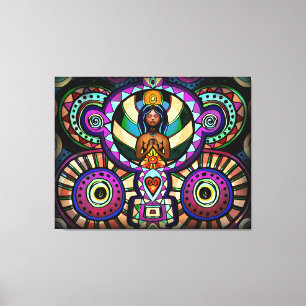 Alter van Gratitude Stretched Canvas afdrukken