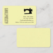 ALTERATIONS  business cards Visitekaartje (Voorkant / Achterkant)