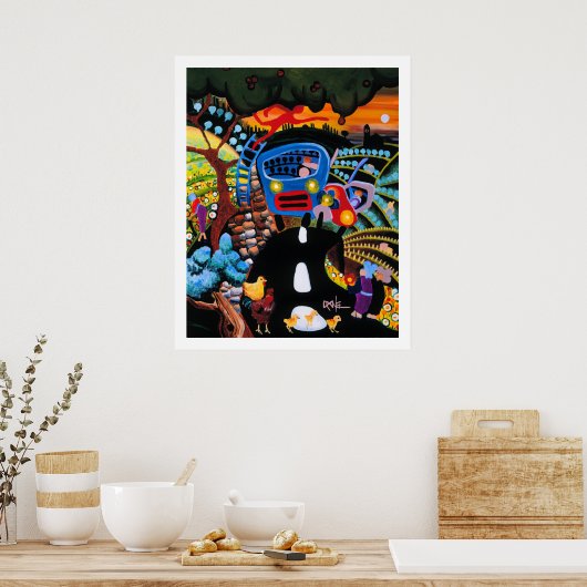 Alterini in Fronzano Poster (Keuken)