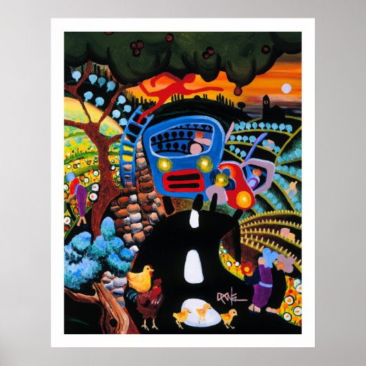 Alterini in Fronzano Poster (Voorkant)