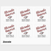 Alternate Universe Café stickers (Vel)
