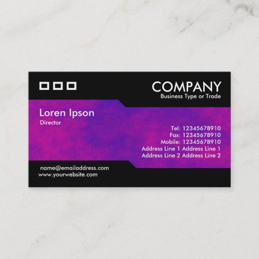 Alternatief - Alien Sky Texture Visitekaartje (Voorkant)