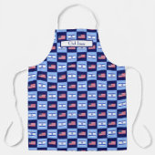 Alternatief Amerikaans vlagpatroon Schort (Voorkant)