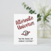 Alternatief briefkaart Café (Staand voorkant)