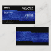 Alternatief - Electric Rain Blue Visitekaartje (Voorkant / Achterkant)