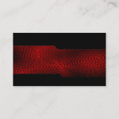 Alternatief - Elektrisch Regen Rood Visitekaartje (Achterkant)