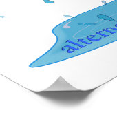 Alternatief feiten waardetapier Poster (Hoek)