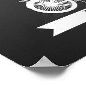 Alternatief gastenboek voor bruiloft poster (Hoek)