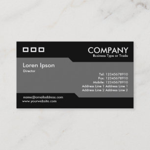 Alternatief - Grijs Visitekaartje