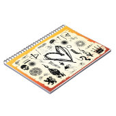 Alternatief Hart Schets Spiraal Notebook Notitieboek (Linkerzijde)