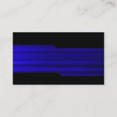 Alternatief - Penseelblauwe textuur Visitekaartje (Achterkant)