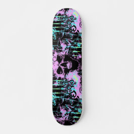 Alternatief skateboard voor de schedelgraffiti