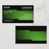 Alternatief - Spot licht verlicht - Groen Visitekaartje (Voorkant / Achterkant)