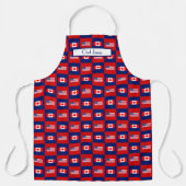 Alternatief Vlaggenpatroon VS Canada Schort (Voorkant)