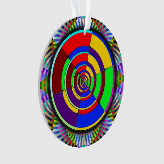 Alternatief voor Atomic Hazard Symbool Ornament (voorkant)