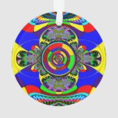 Alternatief voor Atomic Hazard Symbool Ornament (achterkant)