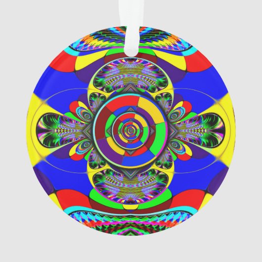 Alternatief voor Atomic Hazard Symbool Ornament (achterkant)