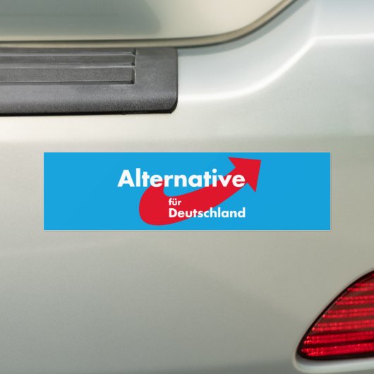 Alternatief voor Duitsland Bumpersticker (Op auto)