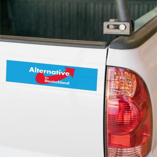 Alternatief voor Duitsland Bumpersticker (Op Truck)