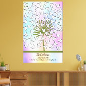 Alternatief voor het gastboek met Butterflies Canvas Afdruk (Insitu (Woonkamer))