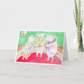 Alternatief voor Kerstmis - Hogmanay! Feestdagen Kaart