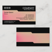 Alternatief - Zachte gradiënten Visitekaartje (Voorkant / Achterkant)