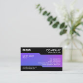 Alternatief - Zachte gradiënten Visitekaartje (Staand voorkant)