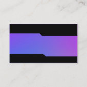 Alternatief - Zachte gradiënten Visitekaartje (Achterkant)