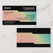 Alternatief - Zachte gradiënten Visitekaartje (Voorkant / Achterkant)