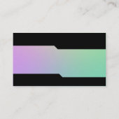 Alternatief - Zachte gradiënten Visitekaartje (Achterkant)