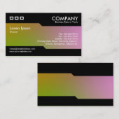 Alternatief - Zachte gradiënten Visitekaartje (Voorkant / Achterkant)