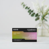 Alternatief - Zachte gradiënten Visitekaartje (Staand voorkant)