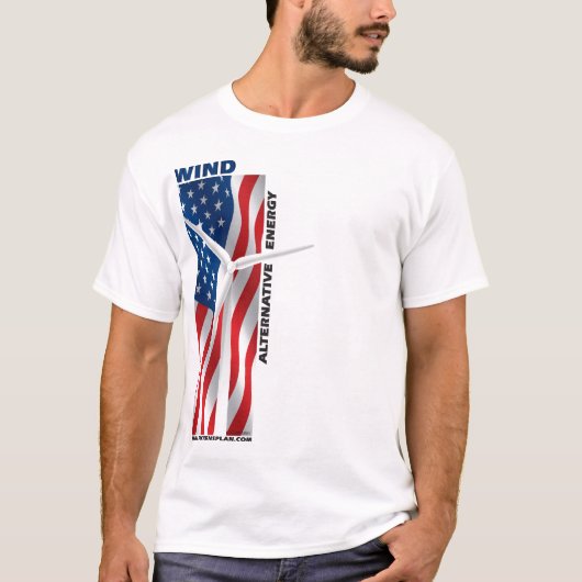 AlternatiefEnergy Wind T-shirt (Voorkant)