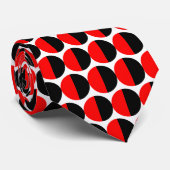 Alternatieve aansluitingen 06 - Rood en zwart Stropdas (Opgerold)