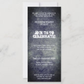 Alternatieve Afstuderen grijze vieze metalen textu (Achterkant)