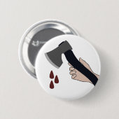 alternatieve bijl ronde button 5,7 cm (Voorkant /achterkant)