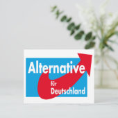 Alternatieve Bont Deutschland Logo Briefkaart (Staand voorkant)