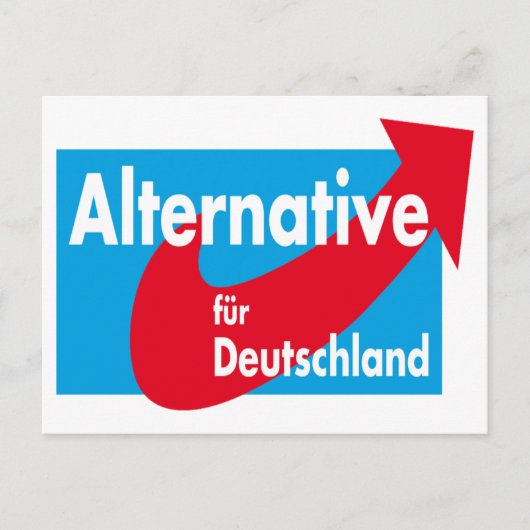 Alternatieve Bont Deutschland Logo Briefkaart (Voorkant)