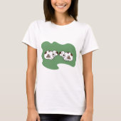 Alternatieve Double Bunny T-shirt (Voorkant)