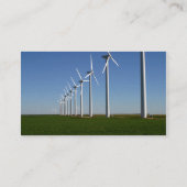 Alternatieve energie - De groene kracht Visitekaartje (Achterkant)