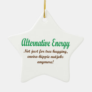 Alternatieve energie keramisch ornament