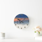 Alternatieve energie - Windenergie in de wolken Ronde Klok (Huis)