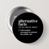 Alternatieve feiten Definitie Ronde Button 7,6 Cm (Voorkant /achterkant)