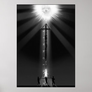 Alternatieve film Midsommar — Crowning — dark vers Poster