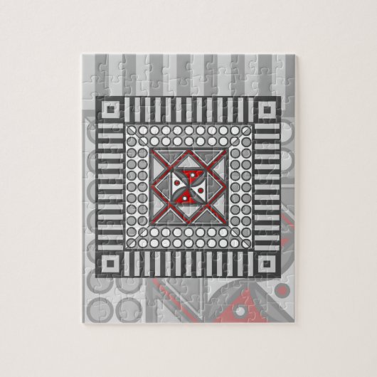 Alternatieve geometrische puzzel (Verticaal)