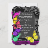 Alternatieve gothische vlinder kaart (Voorkant)