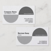 Alternatieve inkten - Goudsher Visitekaartje (Voorkant / Achterkant)