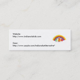 Alternatieve kaarten voor Indianola Mini Visitekaartje